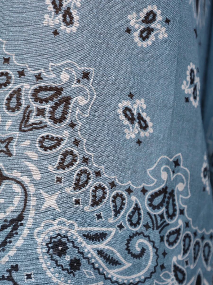 Блуза из хлопка и шелка