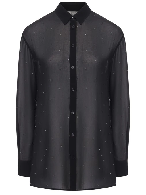 Рубашка со стразами MC2 SAINT BARTH