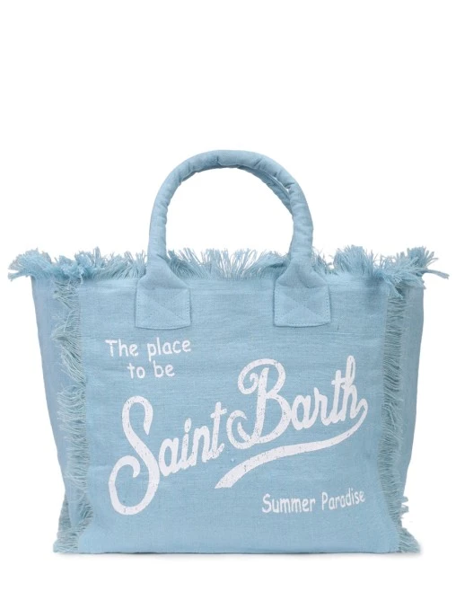 Сумка-тоут Vanity льняная MC2 SAINT BARTH