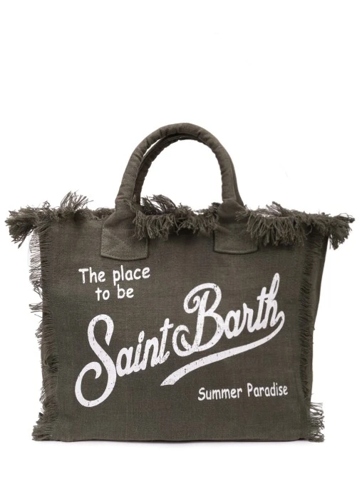Сумка-тоут Vanity льняная MC2 SAINT BARTH