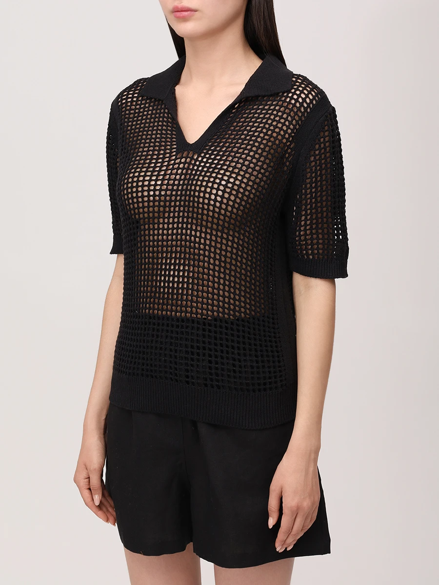 Поло однотонное