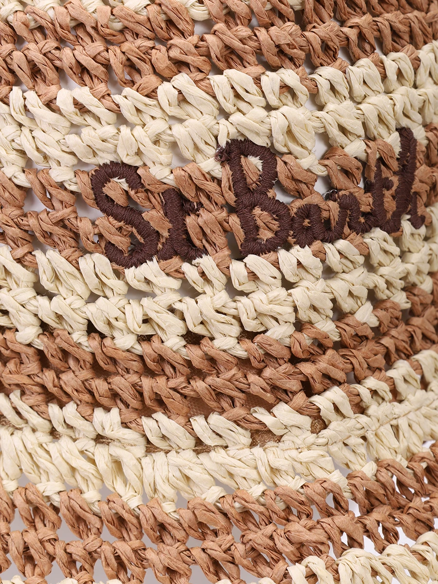 Шляпа плетеная