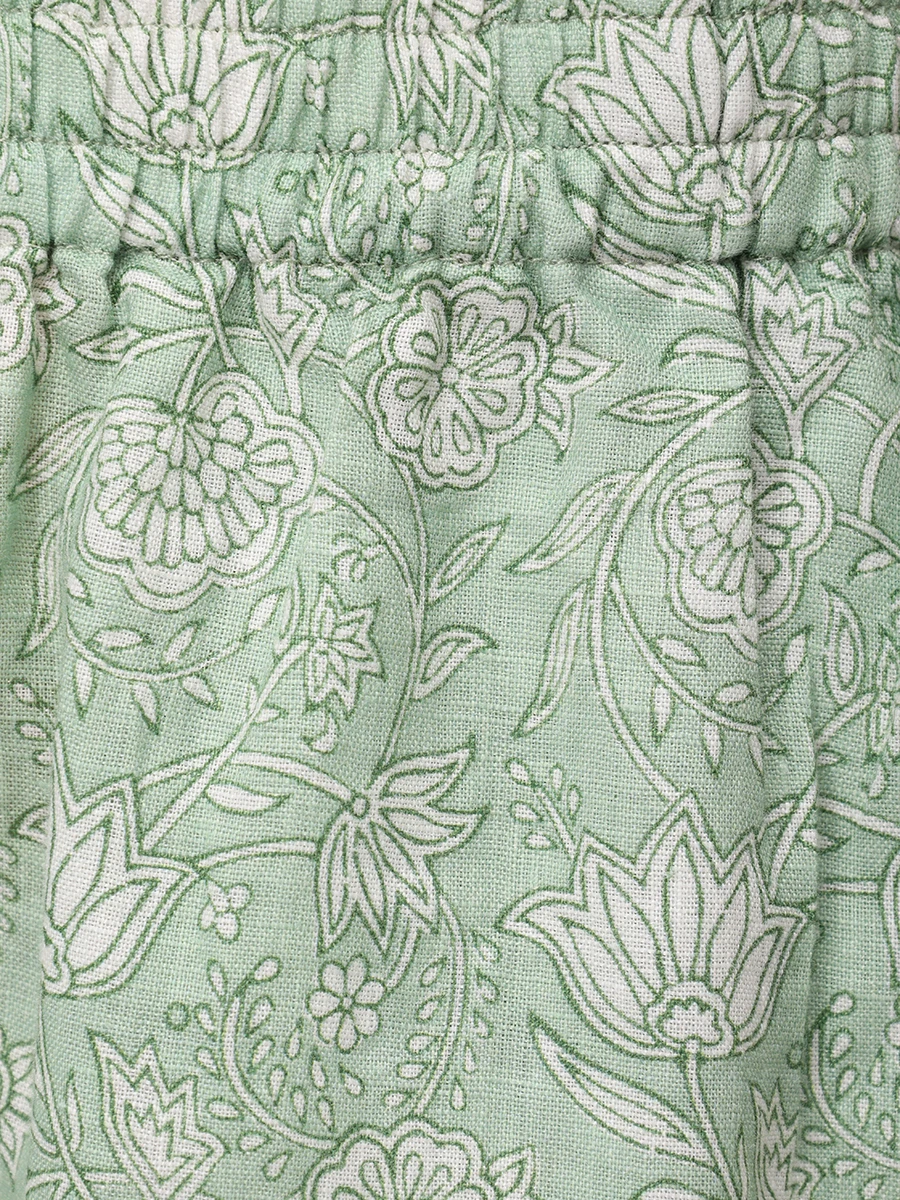 Шорты льняные