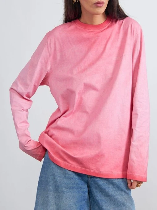 Лонгслив хлопковый MSGM