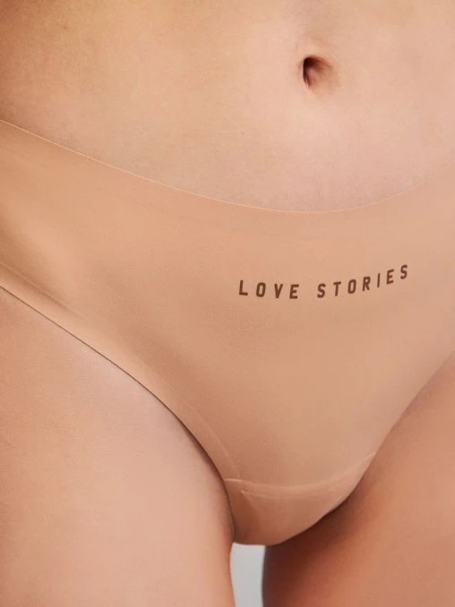 Трусы-стринг с логотипом LOVE STORIES
