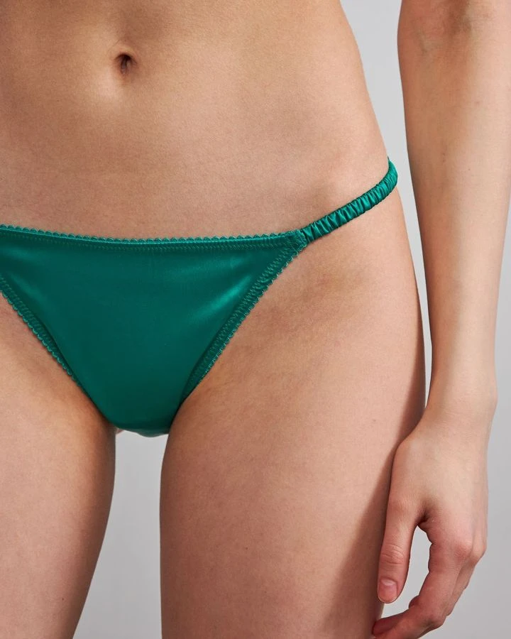 Трусы-слип с кружевом