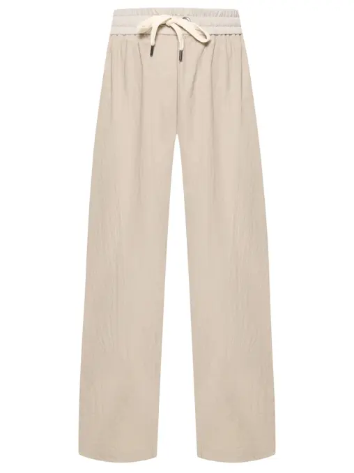 Брюки из вискозы BRUNELLO CUCINELLI