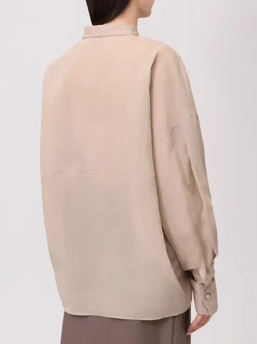 Блуза хлопковая BRUNELLO CUCINELLI