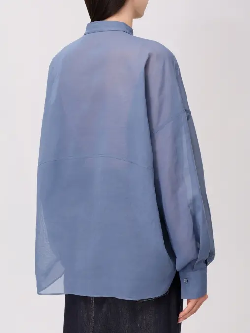 Блуза хлопковая BRUNELLO CUCINELLI