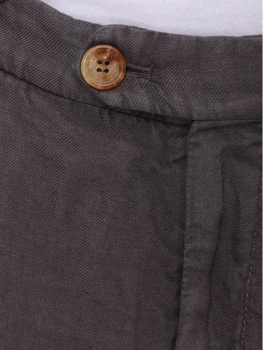 Брюки льняные