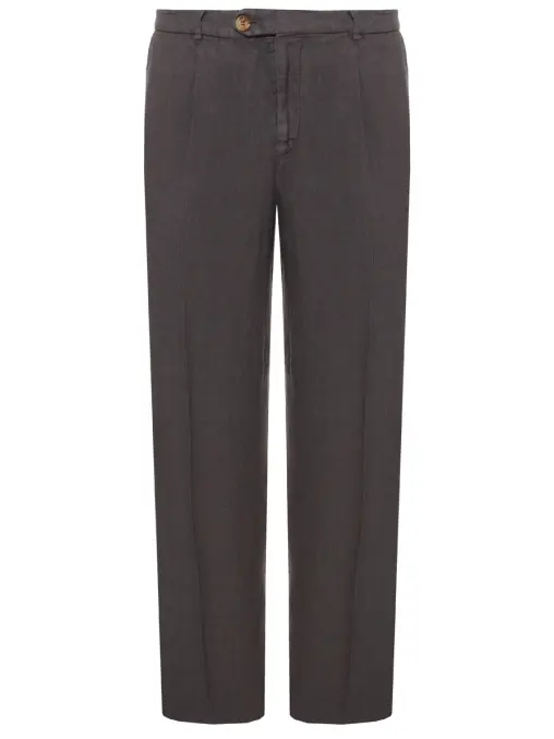 Брюки льняные BRUNELLO CUCINELLI
