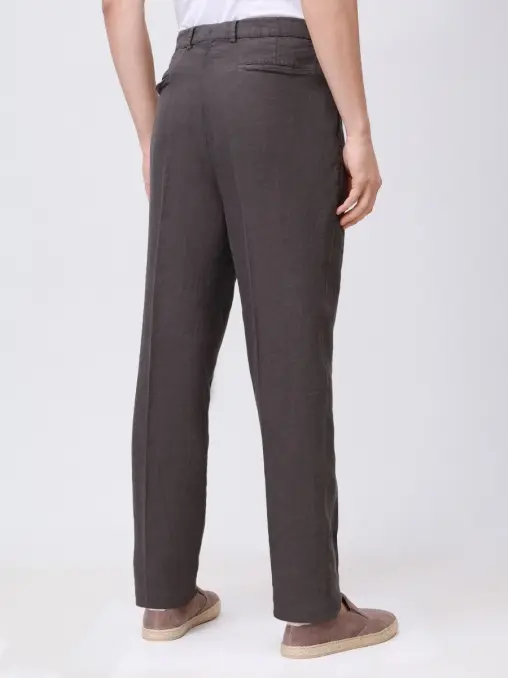 Брюки льняные BRUNELLO CUCINELLI