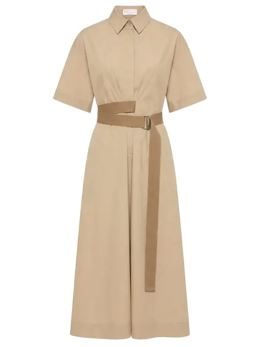 Платье хлопковое BRUNELLO CUCINELLI