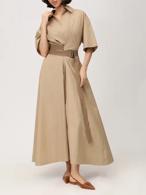 Платье хлопковое BRUNELLO CUCINELLI