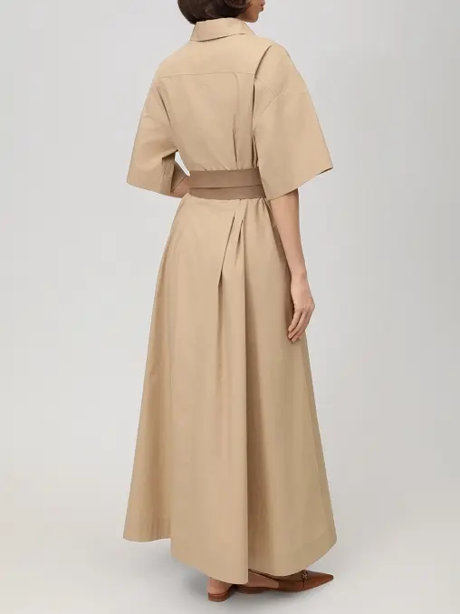 Платье хлопковое BRUNELLO CUCINELLI