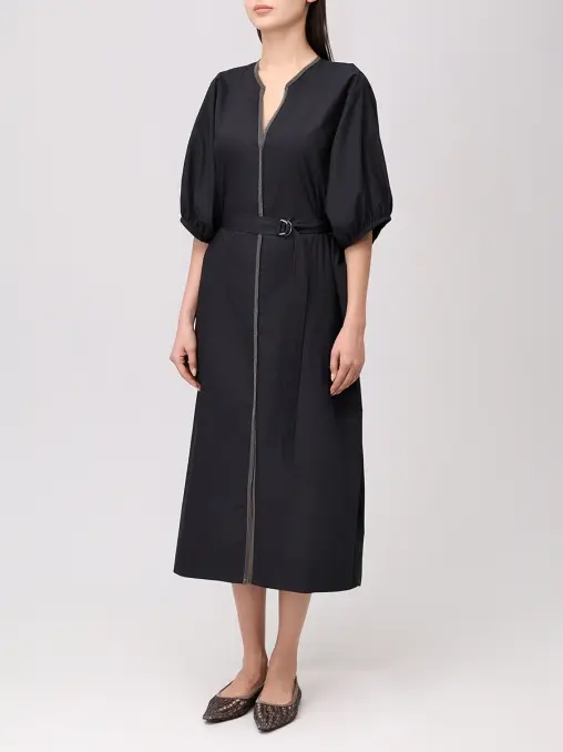 Платье хлопковое BRUNELLO CUCINELLI