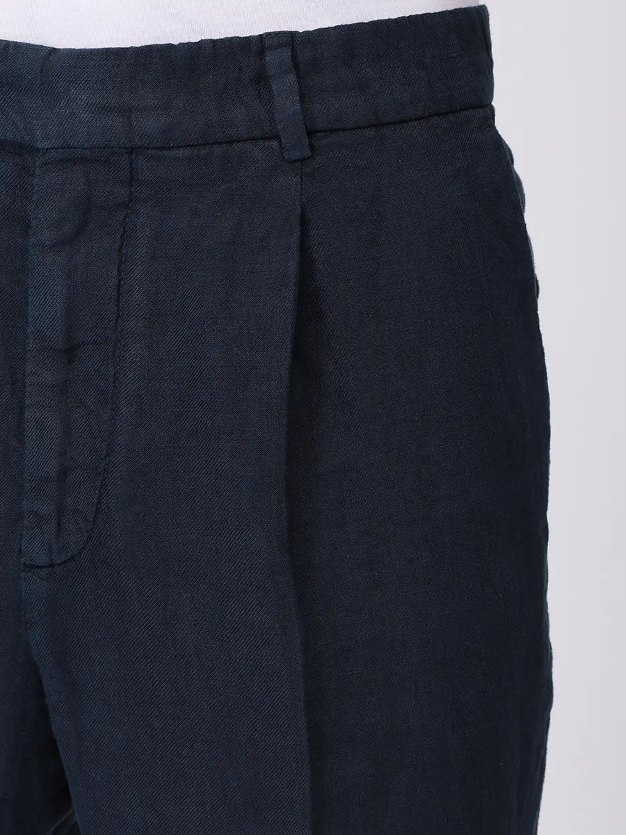 Брюки льняные