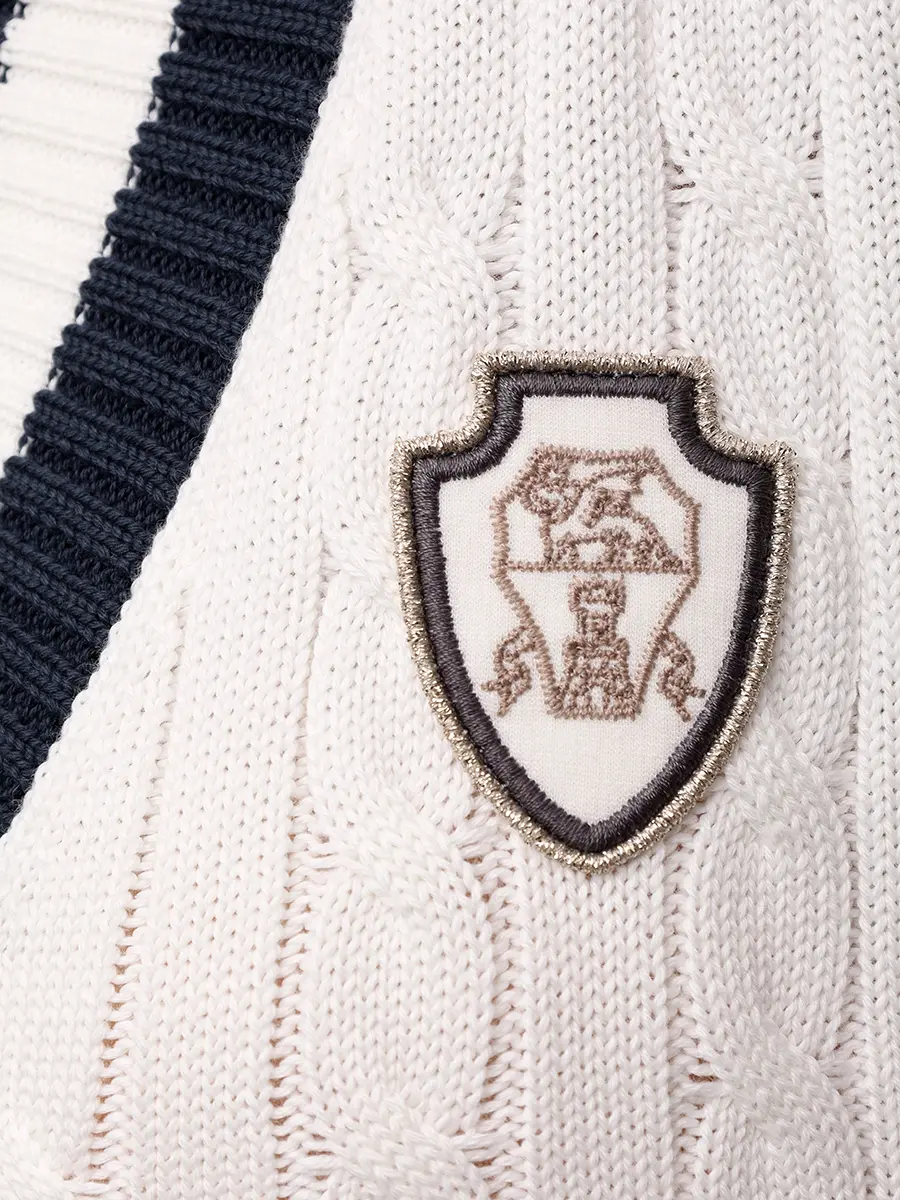 Пуловер хлопковый