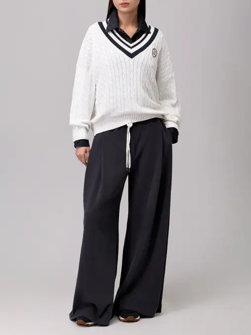 Пуловер хлопковый BRUNELLO CUCINELLI