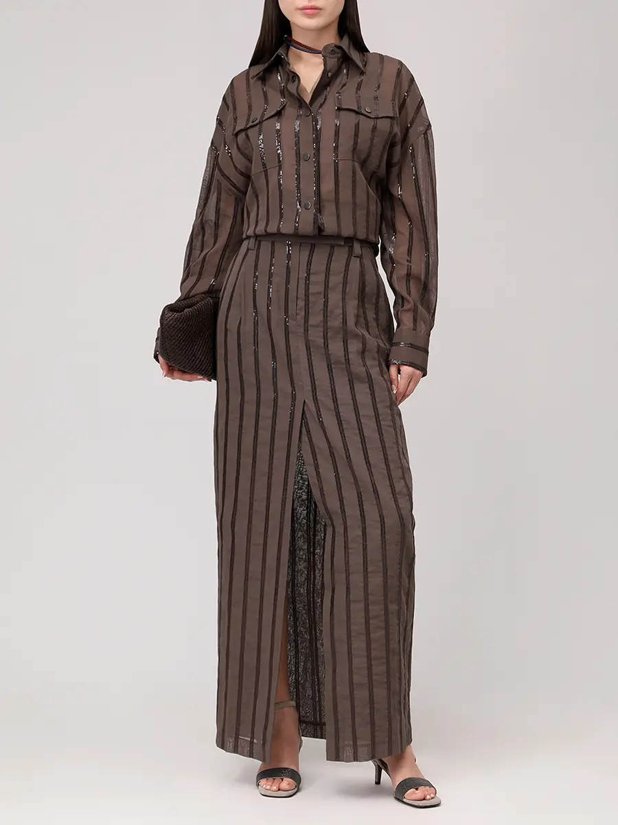 Юбка хлопковая