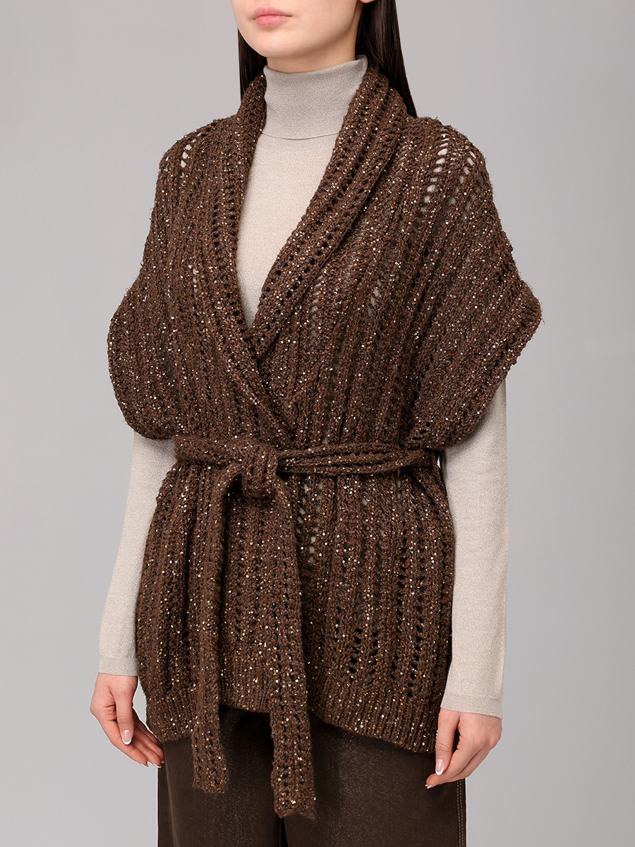 Кардиган с пайетками