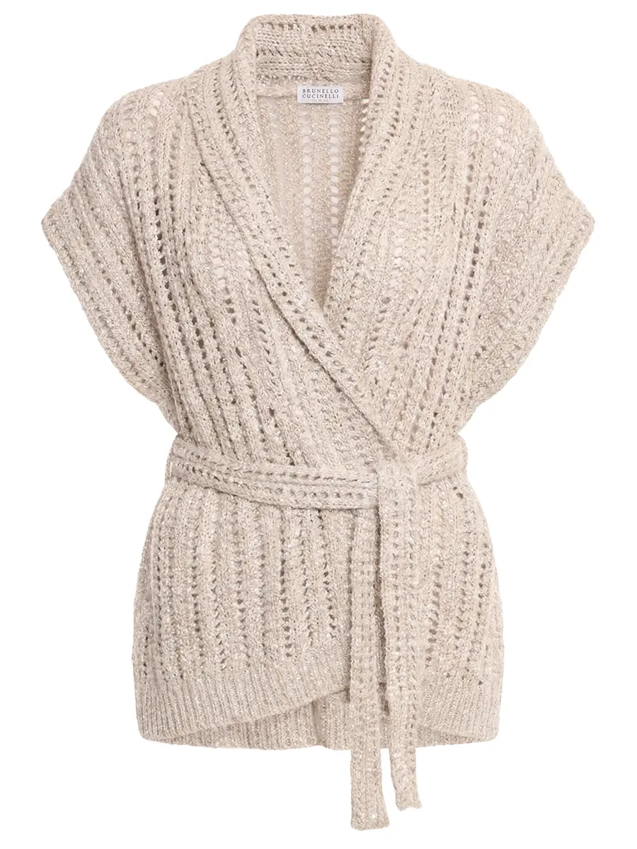 Кардиган с пайетками