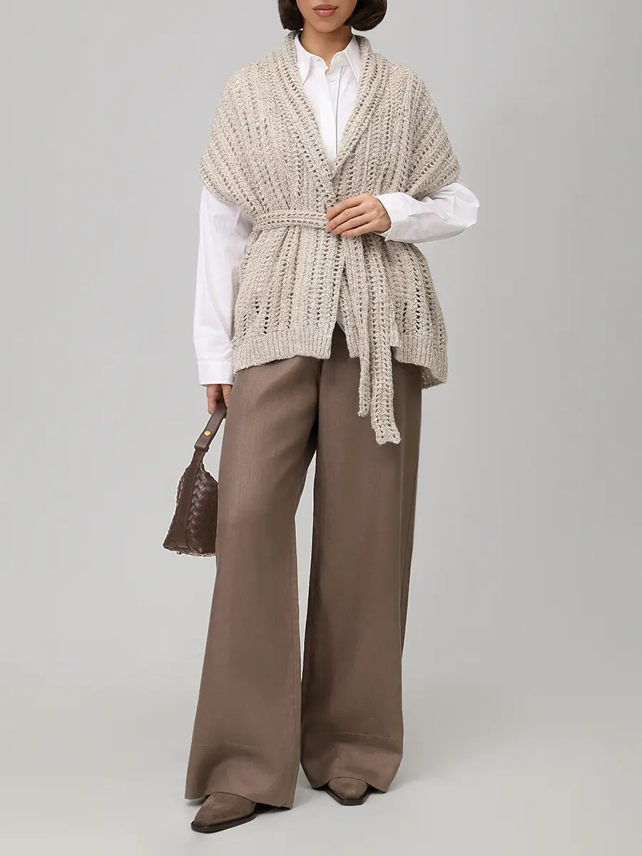 Кардиган с пайетками