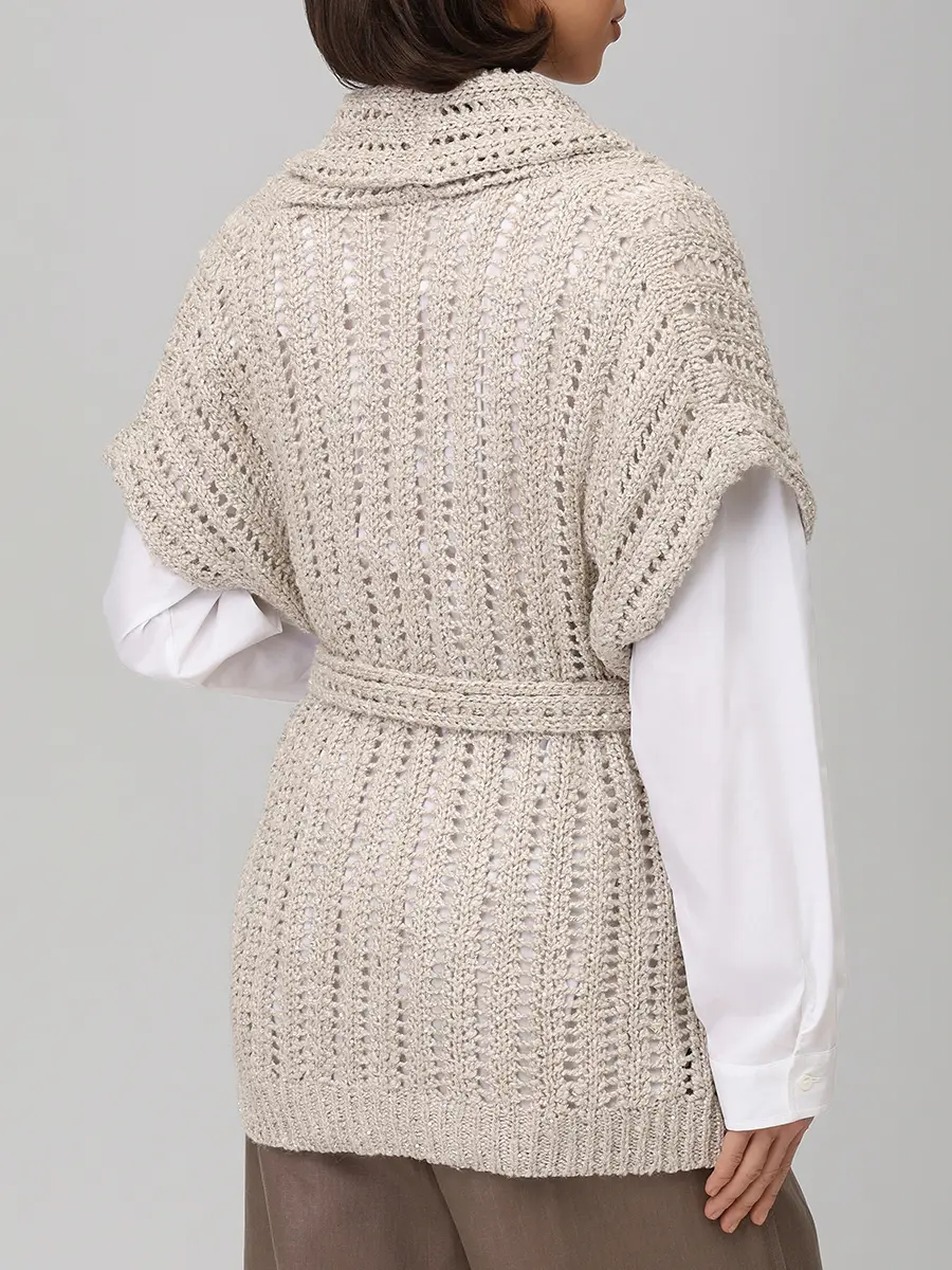 Кардиган с пайетками