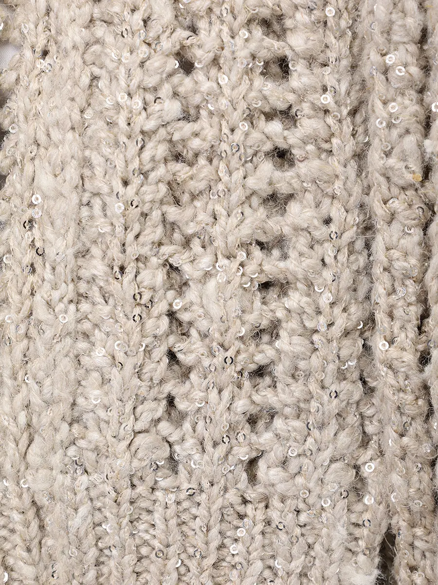 Кардиган с пайетками