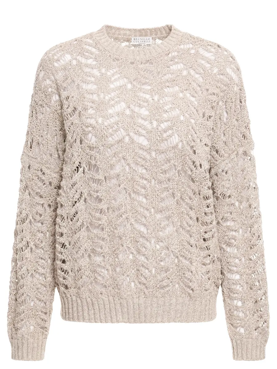 Джемпер льняной