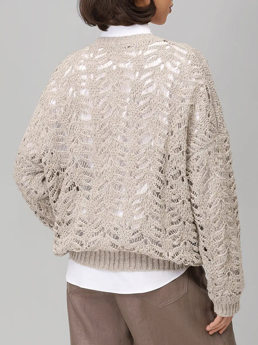 Джемпер льняной