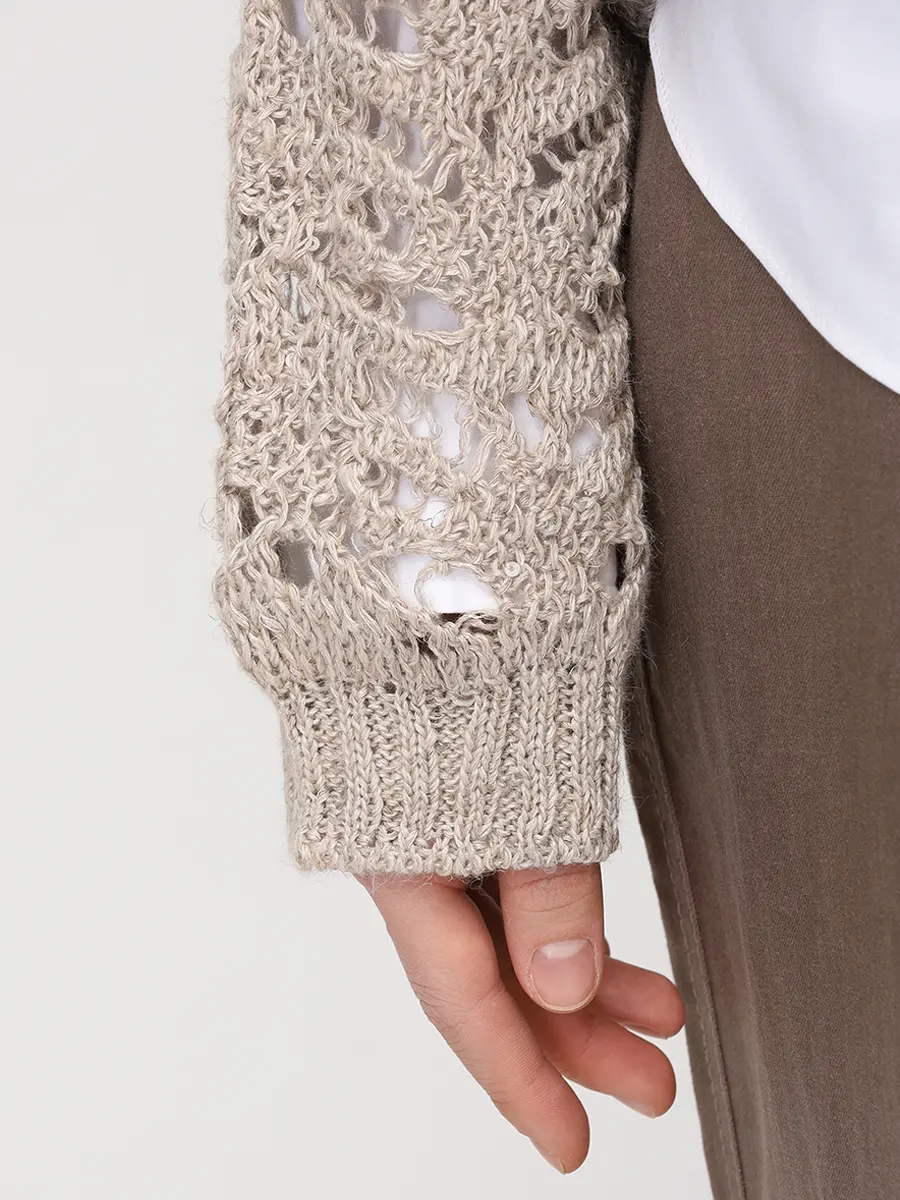 Джемпер льняной