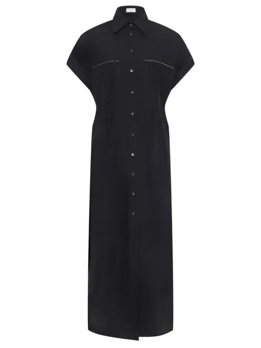 Платье хлопковое BRUNELLO CUCINELLI