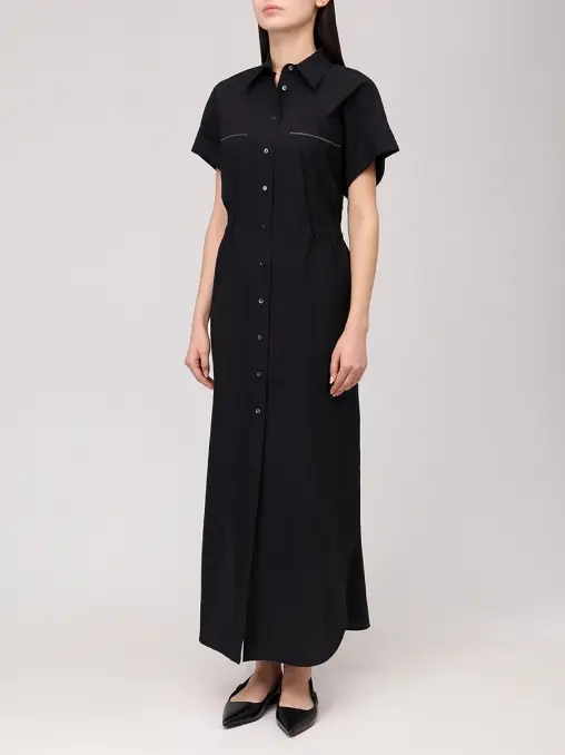 Платье хлопковое BRUNELLO CUCINELLI