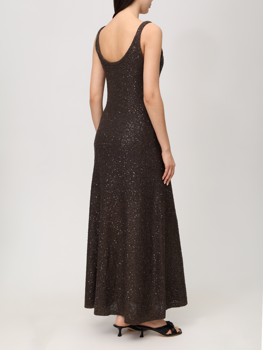 Платье с пайетками