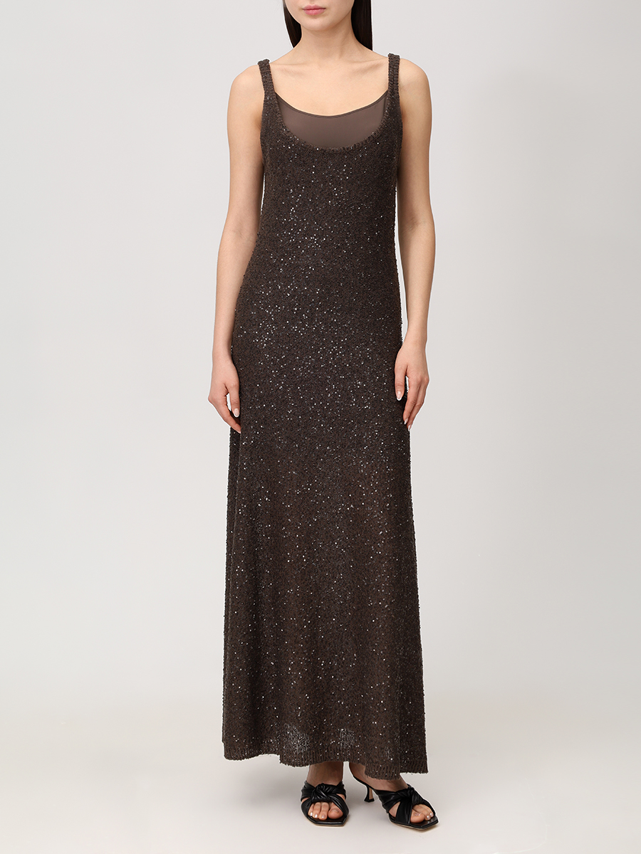 Платье с пайетками