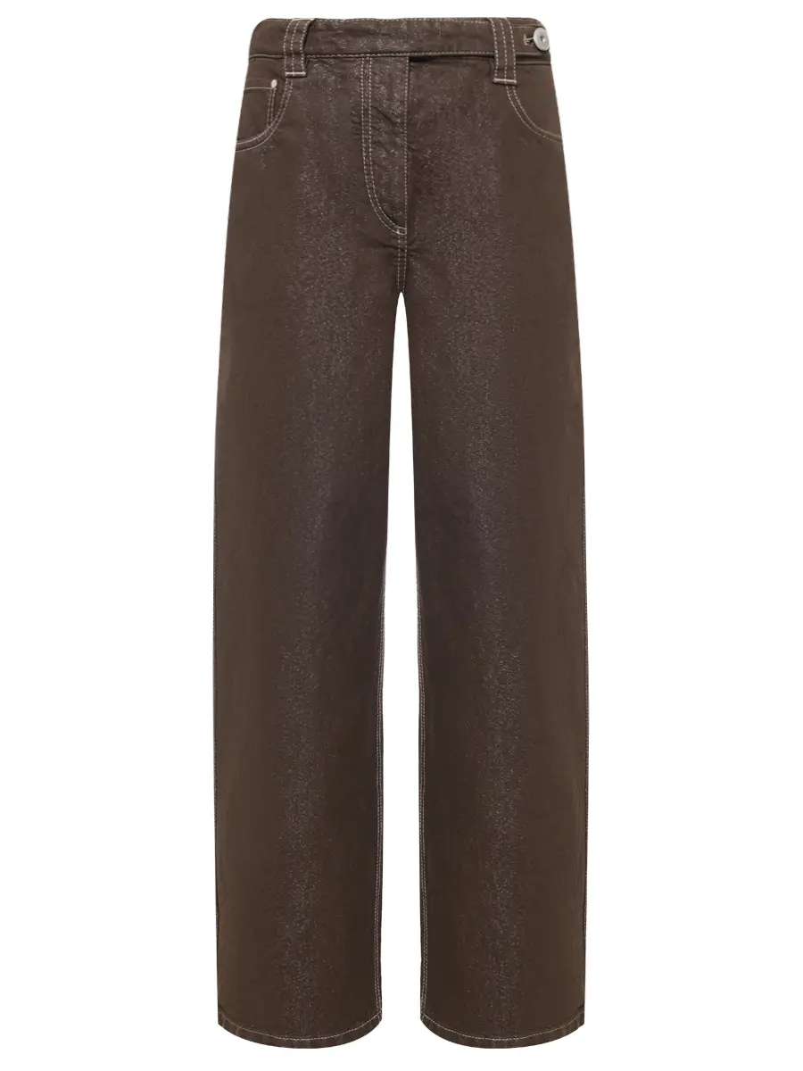 Джинсы хлопковые