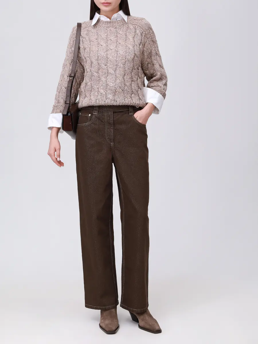 Джинсы хлопковые