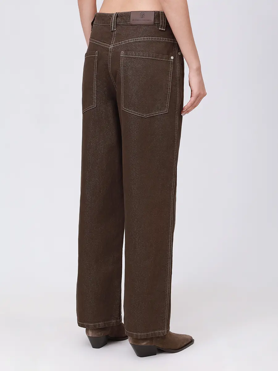 Джинсы хлопковые