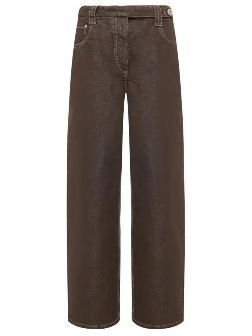 Джинсы хлопковые BRUNELLO CUCINELLI