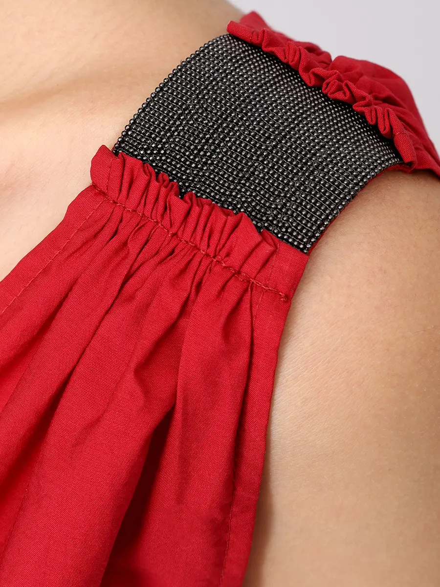 Платье хлопковое