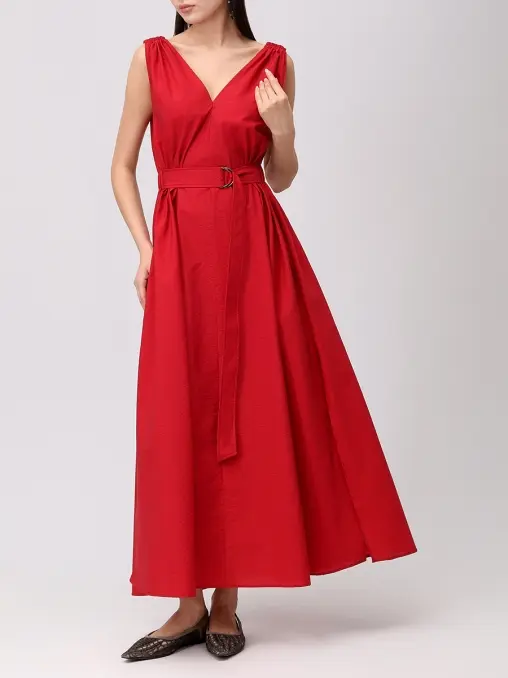 Платье хлопковое BRUNELLO CUCINELLI