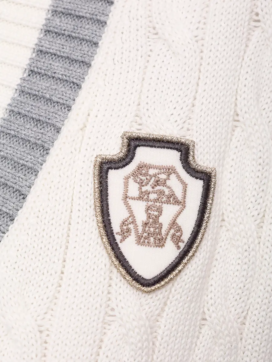 Пуловер хлопковый