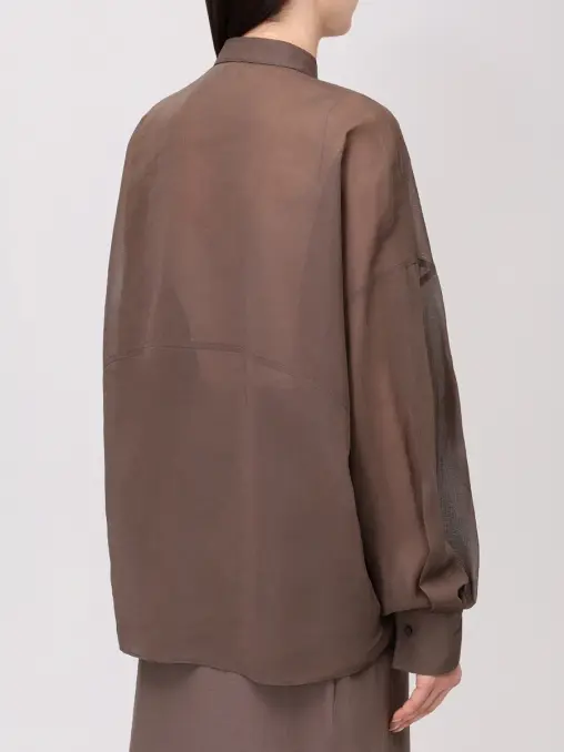 Блуза хлопковая BRUNELLO CUCINELLI