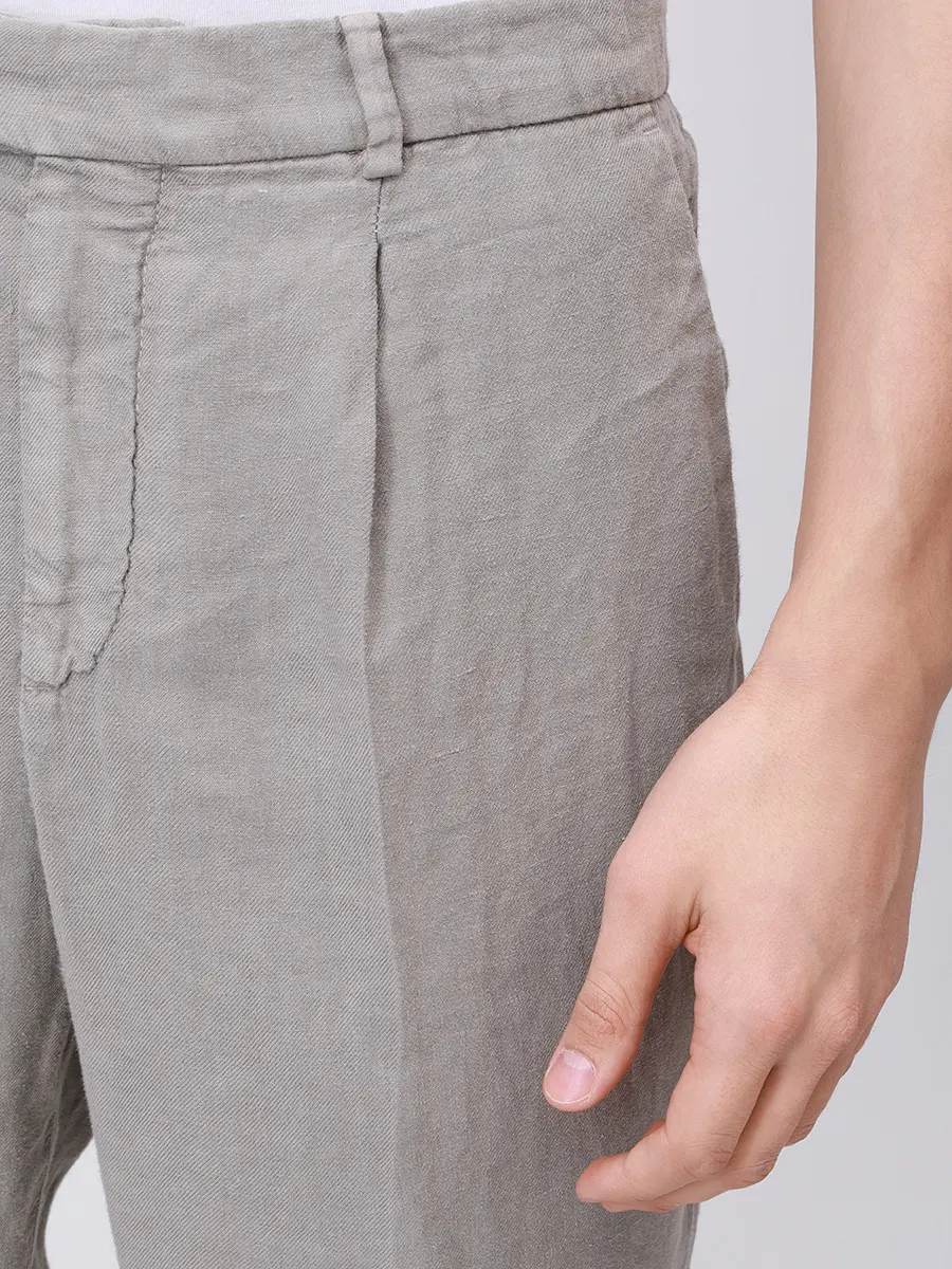 Брюки льняные