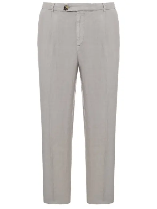 Брюки льняные BRUNELLO CUCINELLI