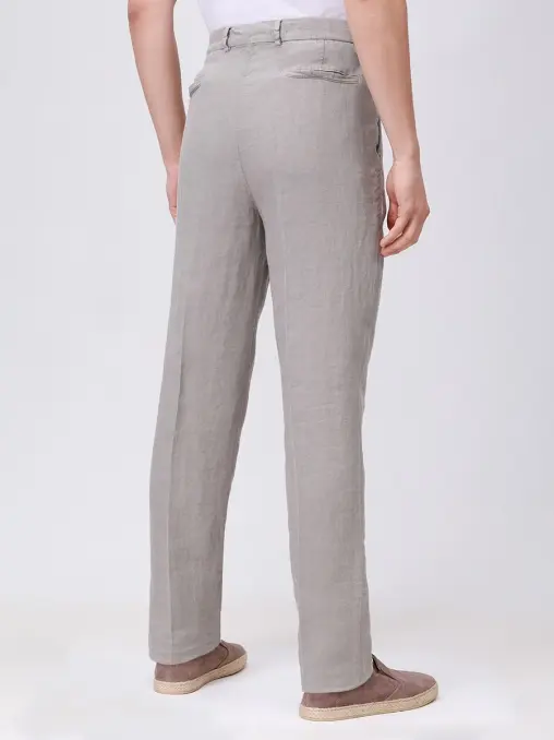 Брюки льняные BRUNELLO CUCINELLI