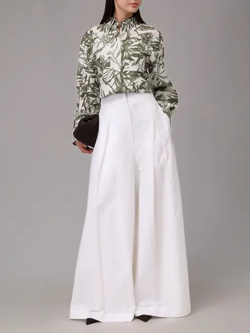 Рубашка хлопковая BRUNELLO CUCINELLI