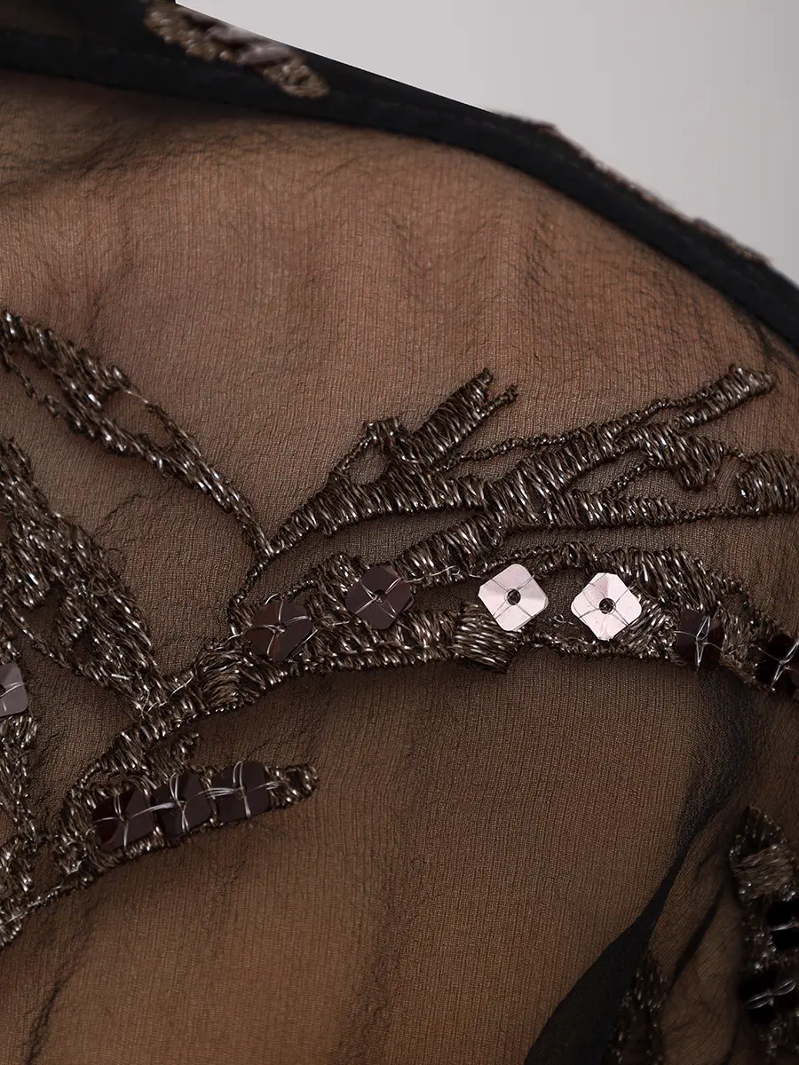 Блуза шелковая