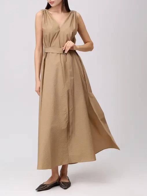 Платье хлопковое BRUNELLO CUCINELLI